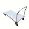 Pake Handling Tools Platform Truck, Aluminum Smooth Deck, 30'' x 60'', 8'' Rubber Casters, 2000 lb. Cap. PAKCF3060 - alternate 3